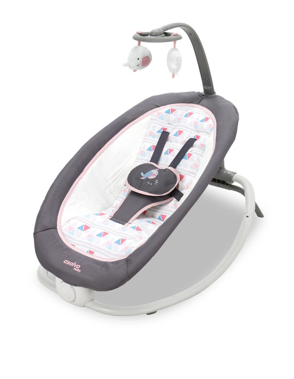 Asalvo Skråstol Fold Fugle, Pink