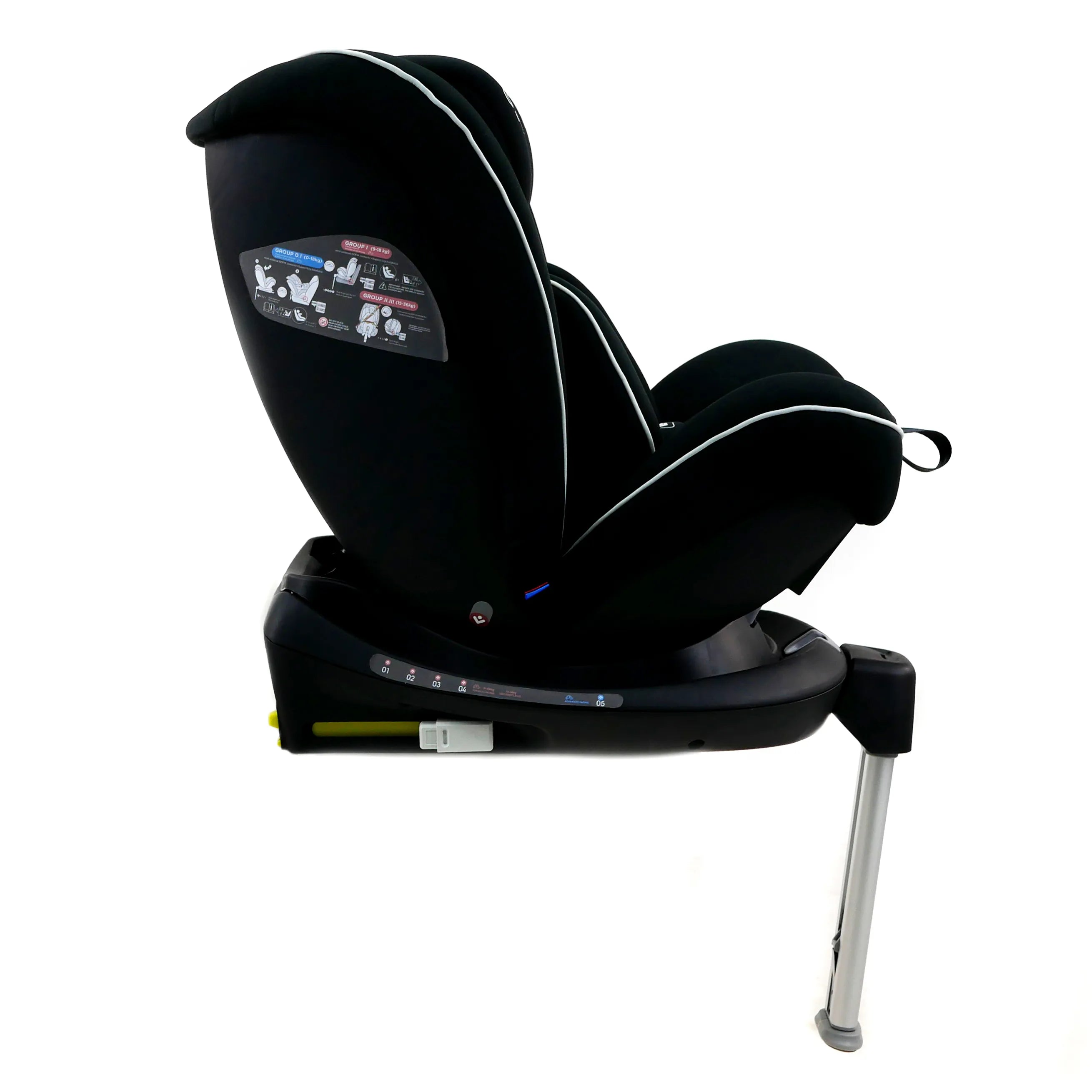 Asalvo Autostol G0123 Phoenix Fix, Sort
