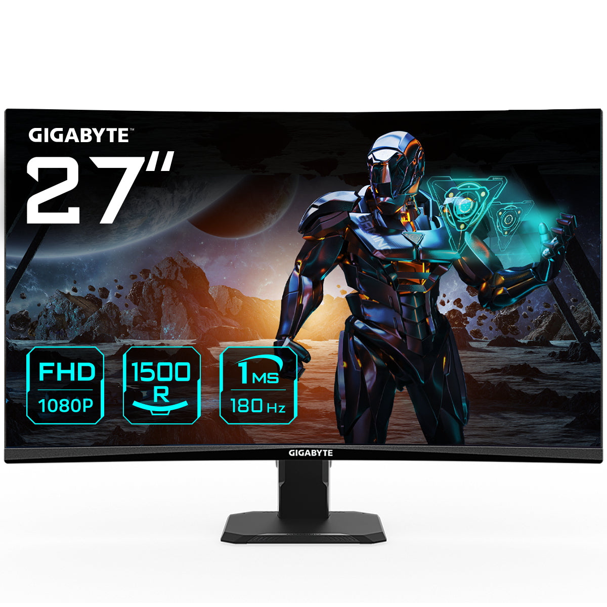 Gigabyte GS27FC 27 VA 1920 x 1080 (Full HD) HDMI DisplayPort 180Hz
