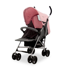 Klapvogn Mombi Justerbar – Rosa – Asalvo