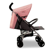 Klapvogn Mombi Justerbar – Rosa – Asalvo