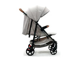 Klapvogn Manchester Justerbar – Beige – Asalvo
