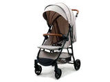 Klapvogn Manchester Justerbar – Beige – Asalvo