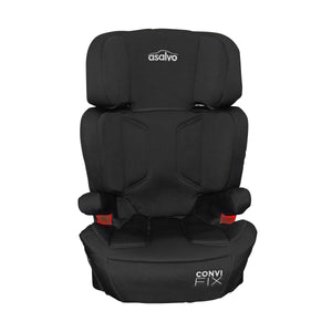 Autostol 15–36 kg Convifix NT fremadvendt ISOFIX/sele, sort — Asalvo