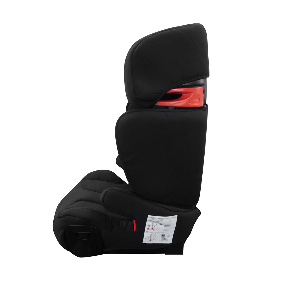 Autostol 15–36 kg Convifix NT fremadvendt ISOFIX/sele, sort — Asalvo