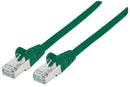 Intellinet Network Patch Cable, Cat6, 5m, Green, Copper, S/FTP, LSOH / LSZH, PVC, RJ45, Gold Plated Contacts, Snagless, Booted, Polybag CAT 6 SFTP, PiMF 5m Netværkskabel Grøn