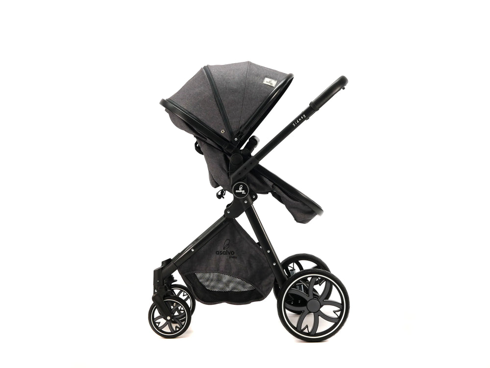 Convertibel Sidney Justerbar – Grå – Asalvo