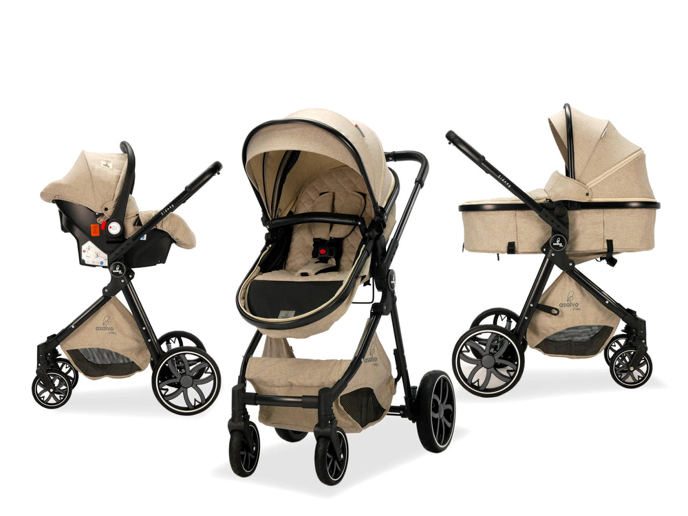 Convertibel Sidney Justerbar – Beige – Asalvo