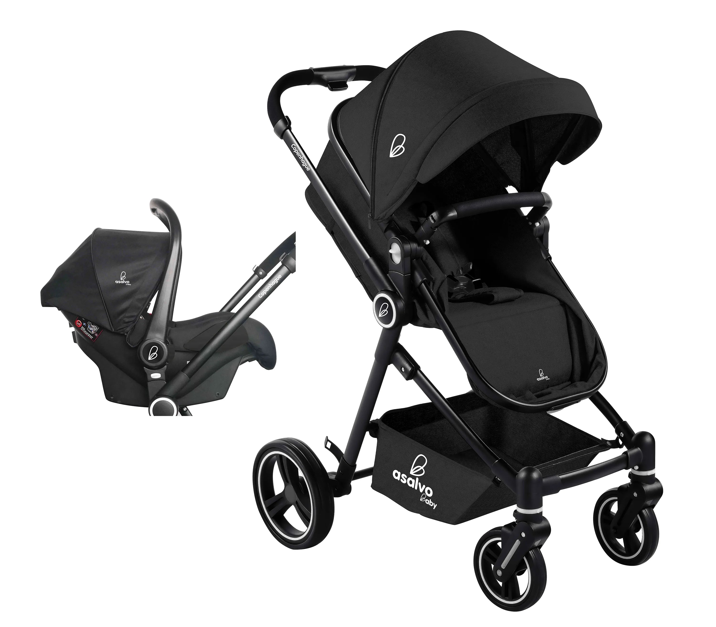Asalvo Convertible København, Sort