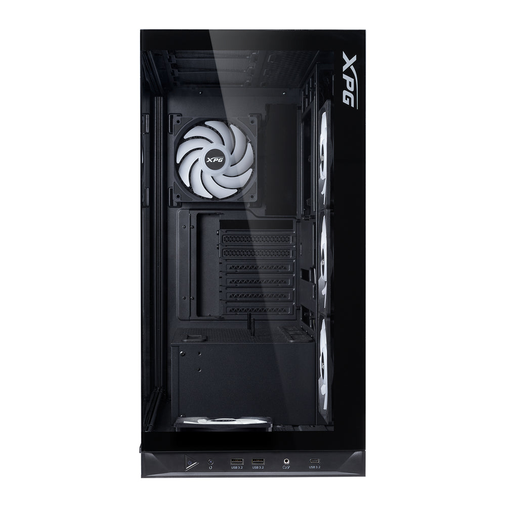 Geh XPG INVADER X BTF             (ATX)  Midi Tower  schwarz retail