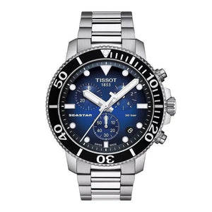 Tissot Chronograph ur Seastar 1000 blå T120.417.11.041.01
