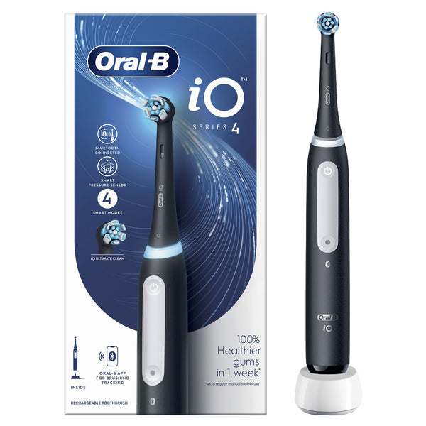 Oral-B iO Series 4 Sort elektrisk tandbørste