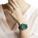 Swarovski Octea Lux Chrono dameur grøn roseguld 5452498