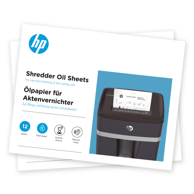 HP 9133 tilbehør til papirmakulator Smøreark 12 stk