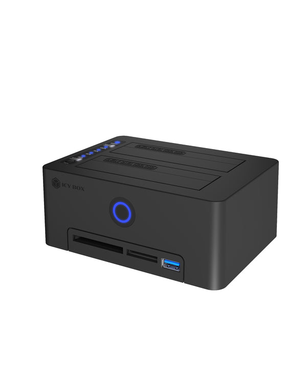 *ICY BOX IB-1233CL-CR     2x 2,5/3,5 SSD/HDD, CR