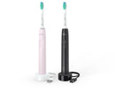 Philips 3100 Series HX3675 Tandbørstesæt Sort Pink