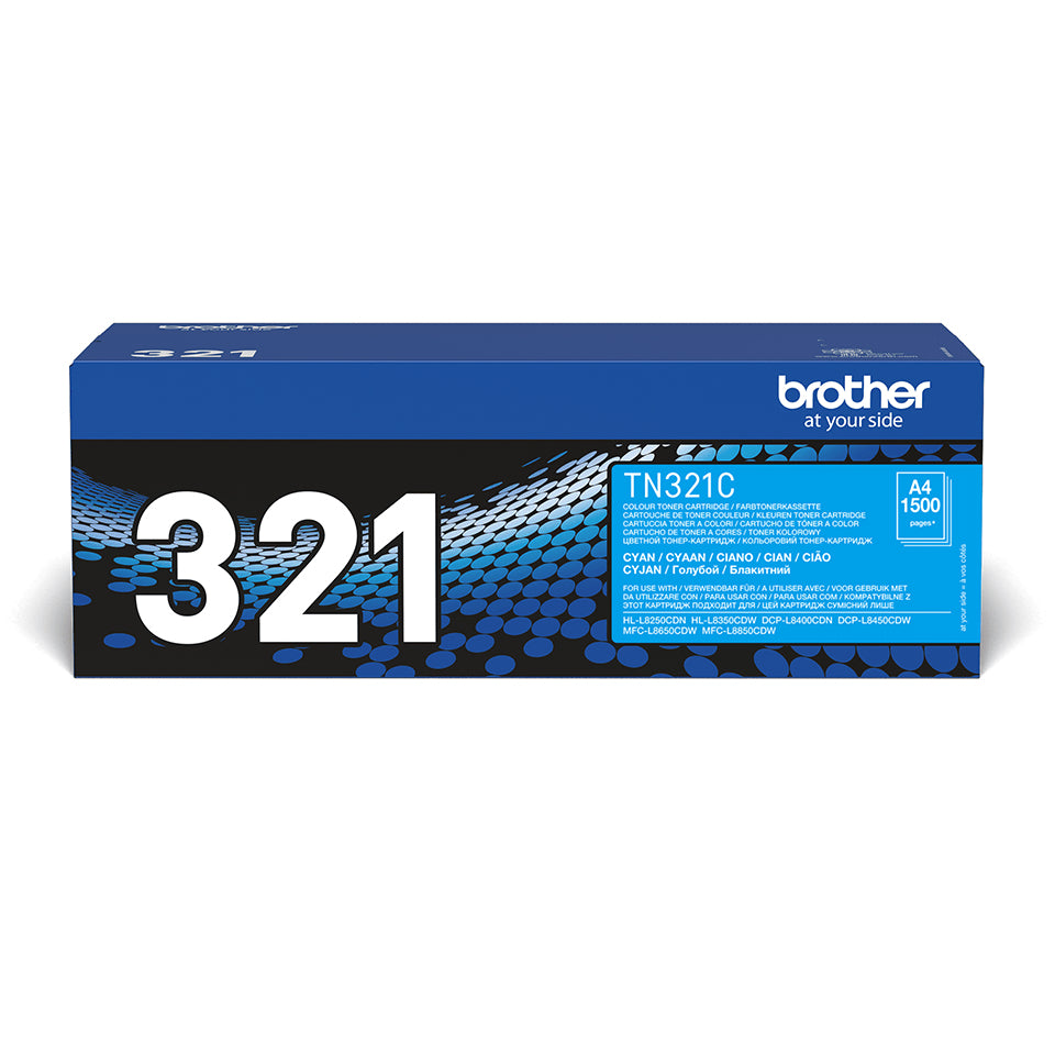 Brother TN 321C Cyan 1500 sider Toner