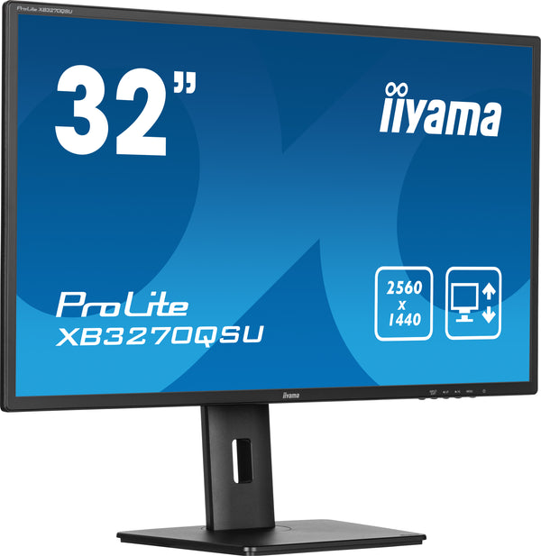 iiyama ProLite XB3270QSU-B1 32 IPS 2560 x 1440 (2K) HDMI DisplayPort 100Hz