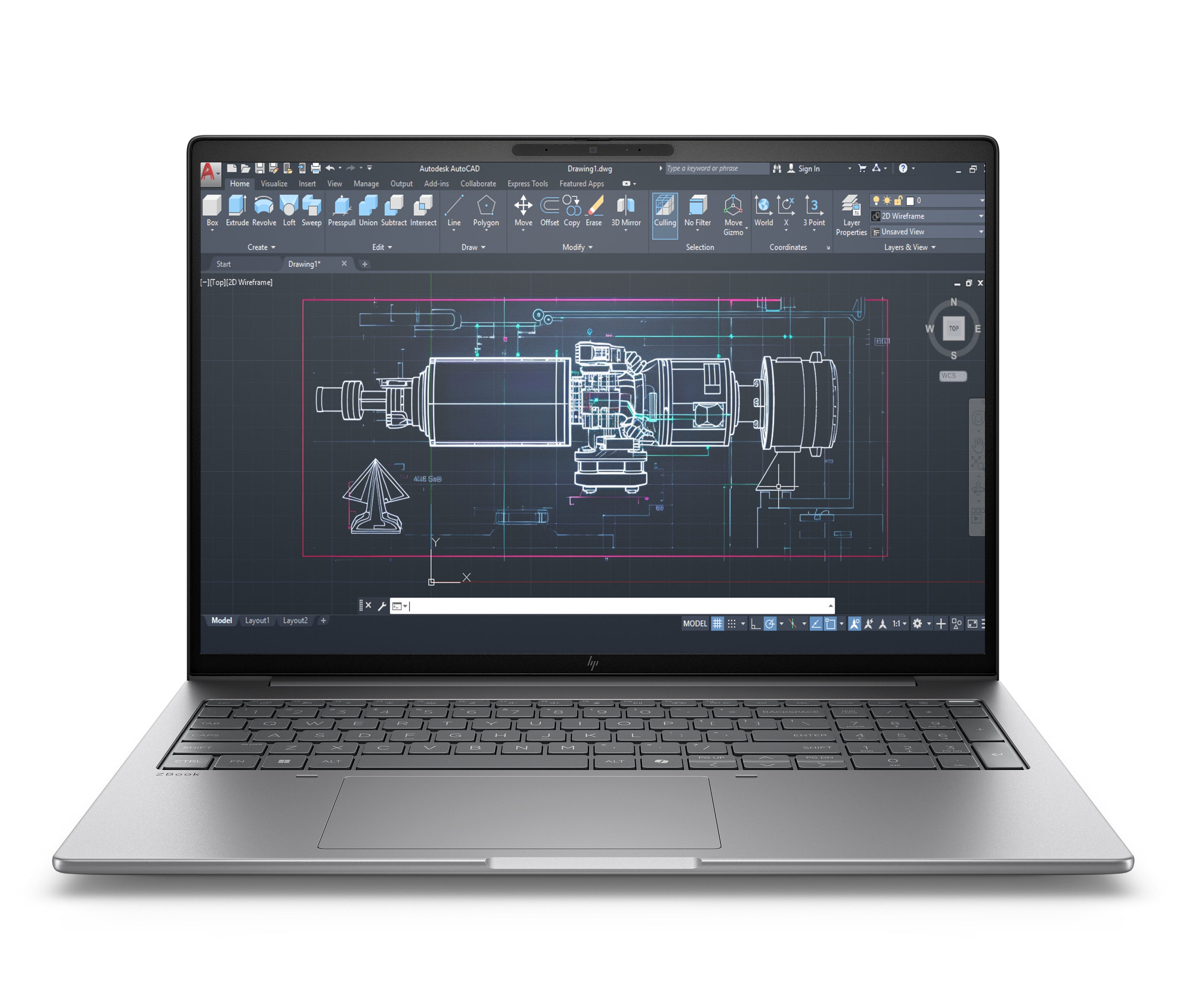 HP ZBook 8 G1i Intel Core Ultra 7 255H Mobil workstation 40,6 cm (16) WUXGA 32 GB DDR5-SDRAM 1 TB SSD Wi-Fi 7 (802.11be) Windows 11 Pro AI PC Sølv