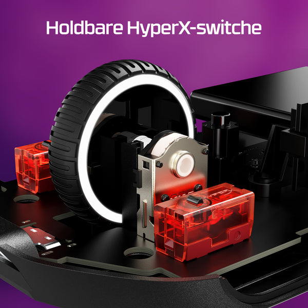 HyperX Pulsefire Haste 2 Optisk Trådløs Kabling Hvid