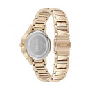 Hugo Boss Womens 1502540 Signature Rose Gold Tone Stainless Steel Watch