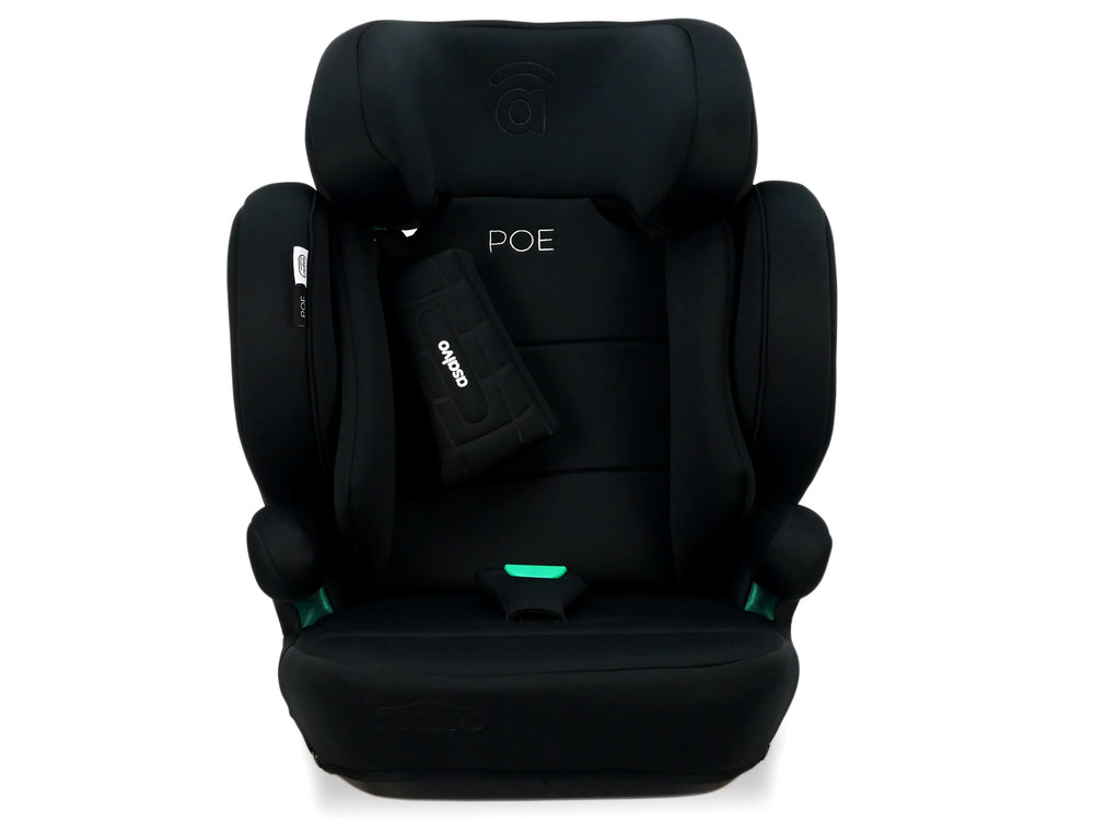 Autostol gruppe 2/3 15-36 kg, ISOFIX muligt, sort — Asalvo