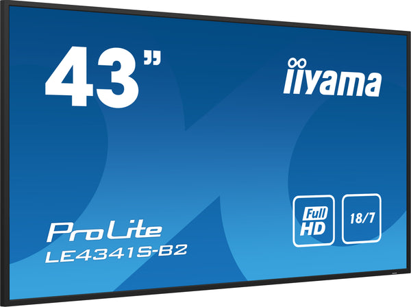 iiyama ProLite LE4341S-B2 43 Digital skiltning 1920 x 1080