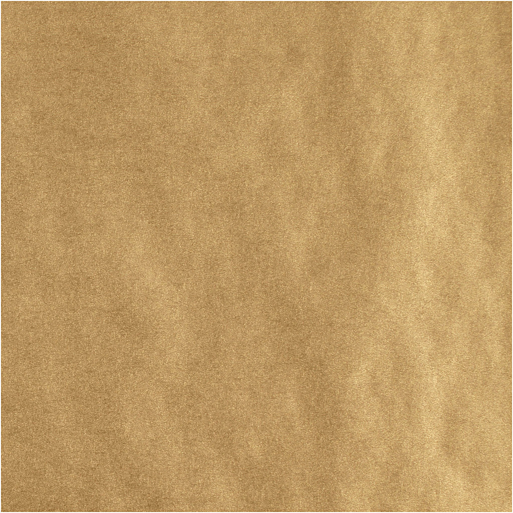 Gavepapir, B: 50 cm, 60 g, guld, 100 m/ 1 rl.