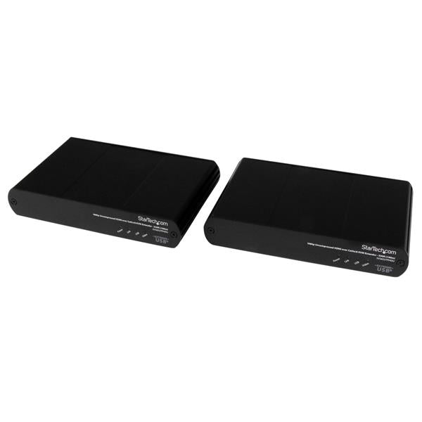 StarTech.com 330ft (100m) USB HDMI over CAT5e / CAT6 KVM Extender - 1080p Uncompressed HD Video - IT Grade KVM Console Extender for PC (SV565UTPHDU) KVM / USB forlænger