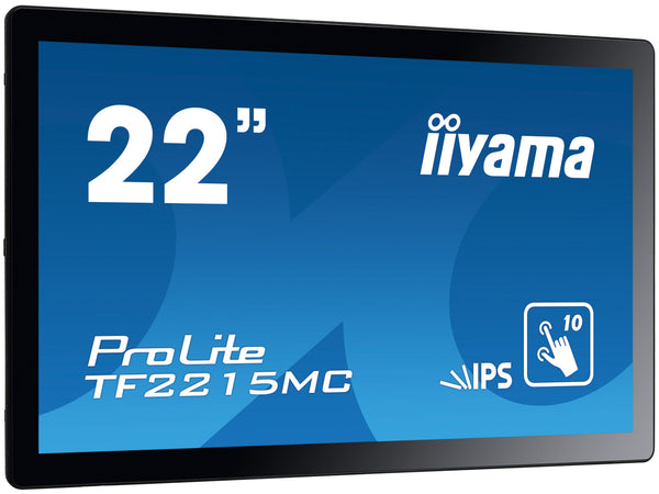 iiyama ProLite TF2215MC-B2 22 IPS 1920 x 1080 (Full HD) VGA (HD-15) HDMI DisplayPort 60Hz