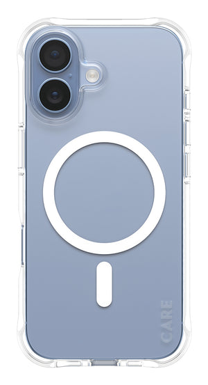 CARE by PanzerGlass Fashionable Case Samba Beskyttelsescover til iPhone 17 Transparent