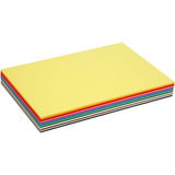 Kulørt karton, A3, ark 297x420 mm, 180 g, ass. farver, 300 ass. ark/ 1 pk.