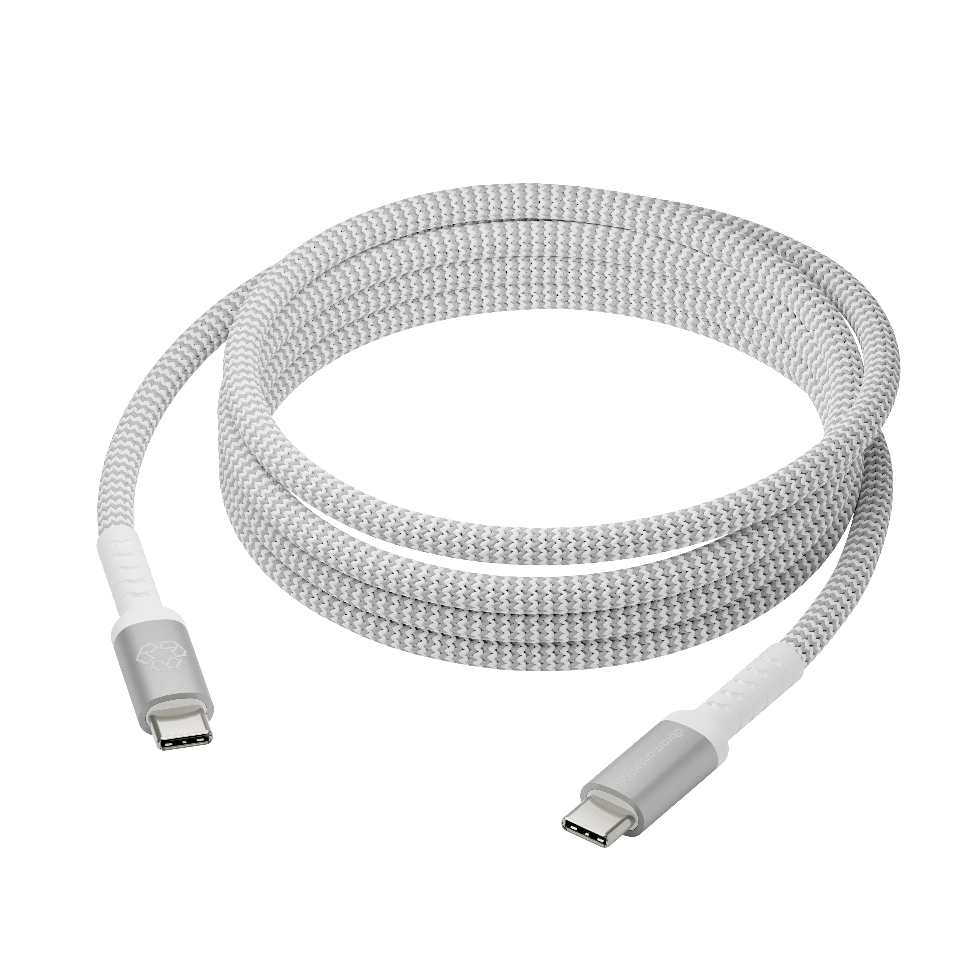 dbramante1928 re-charge USB 2.0 USB Type-C kabel 2.5m Hvid