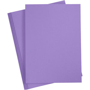 Karton, A3, ark 297x420 mm, 180 g, mørk lilla, 20 ark/ 1 pk.