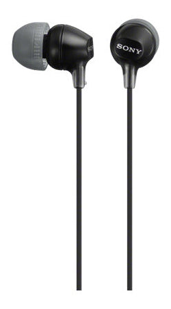 Sony MDR EX15LP Kabling Øreproptelefoner Sort