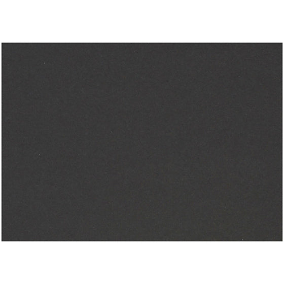 Karton, A6, ark 105x148 mm, 200 g, sort, 100 ark/ 1 pk.