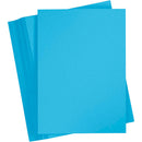 Karton, A4, ark 210x297 mm, 180 g, blå, 100 ark/ 1 pk.