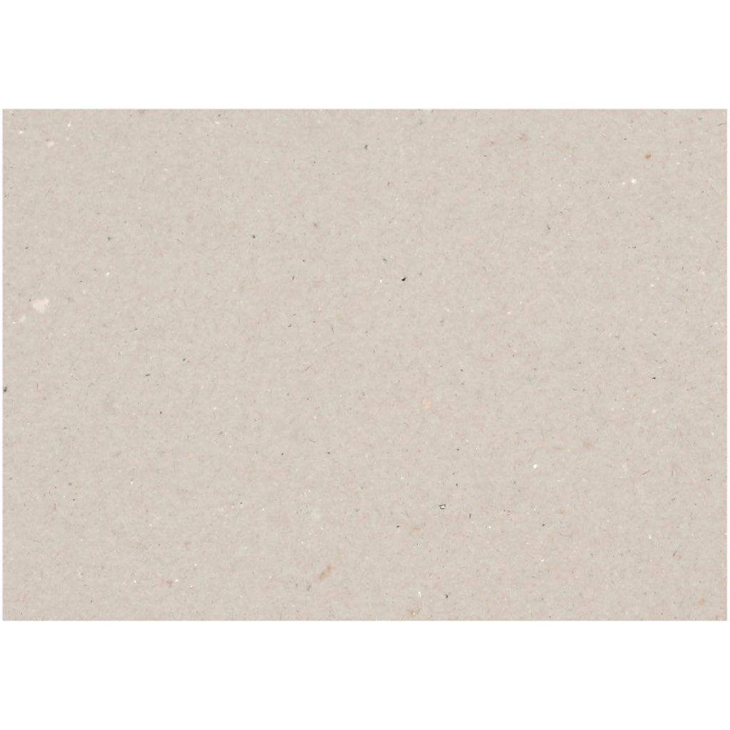 Maskinpap, ark 25x35 cm, tykkelse 1,3 - 1,5 mm, 1000 g, 10 ark/ 1 pk.