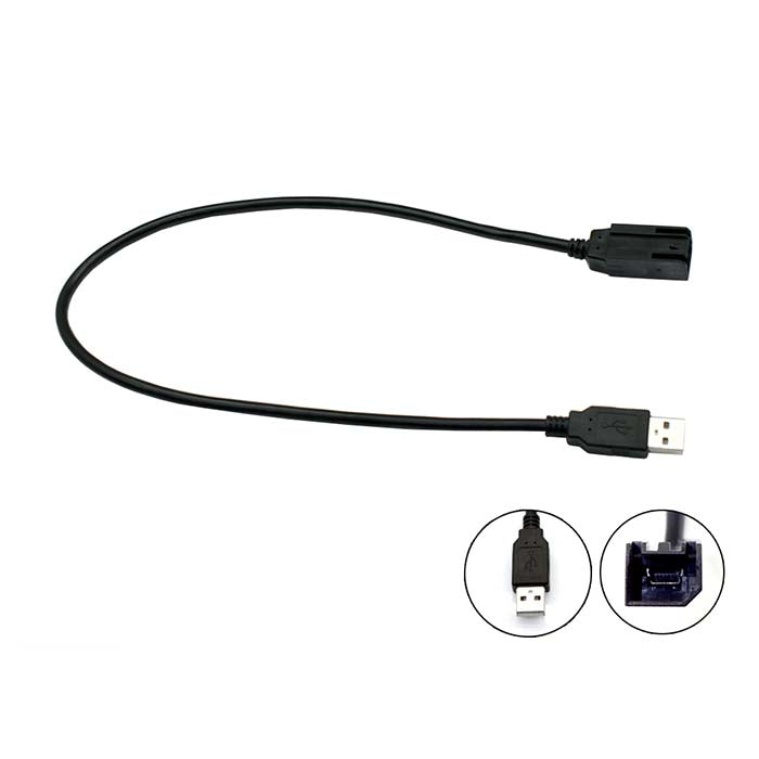 USB-adapter Fiat 500L & Ducato 2014-> tilslutning og opladning - connects2