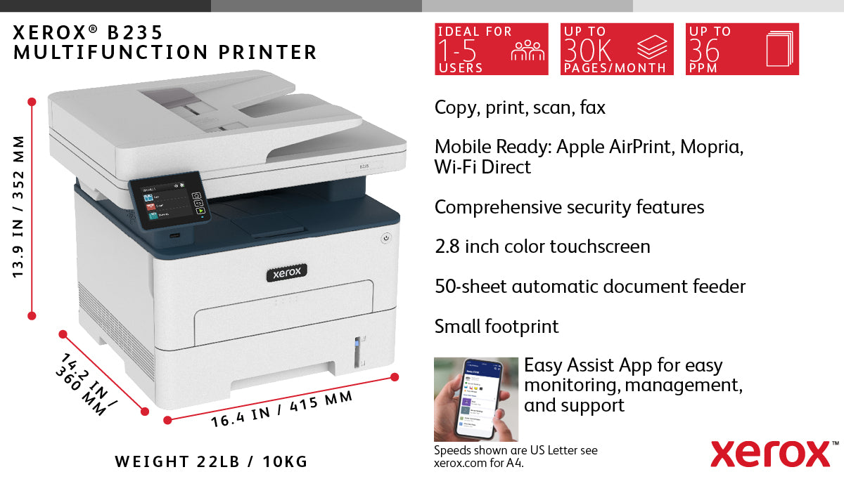 Xerox B235 Laser