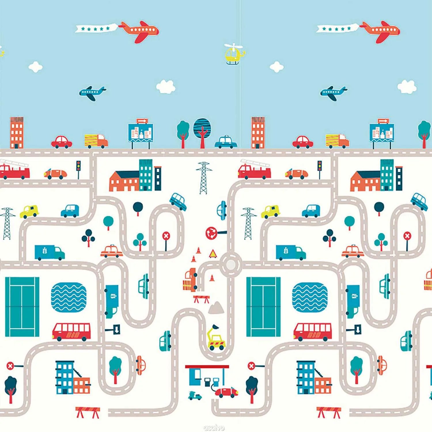 Legemåtte 120 X 180 Cm – Sjov – Asalvo