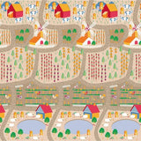 Legemåtte 200 X 180 Cm – Land, By – Asalvo