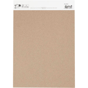 Akvarelpapir, A4, ark 210x297 mm, 230 g, sort, 15 ark/ 1 pk.