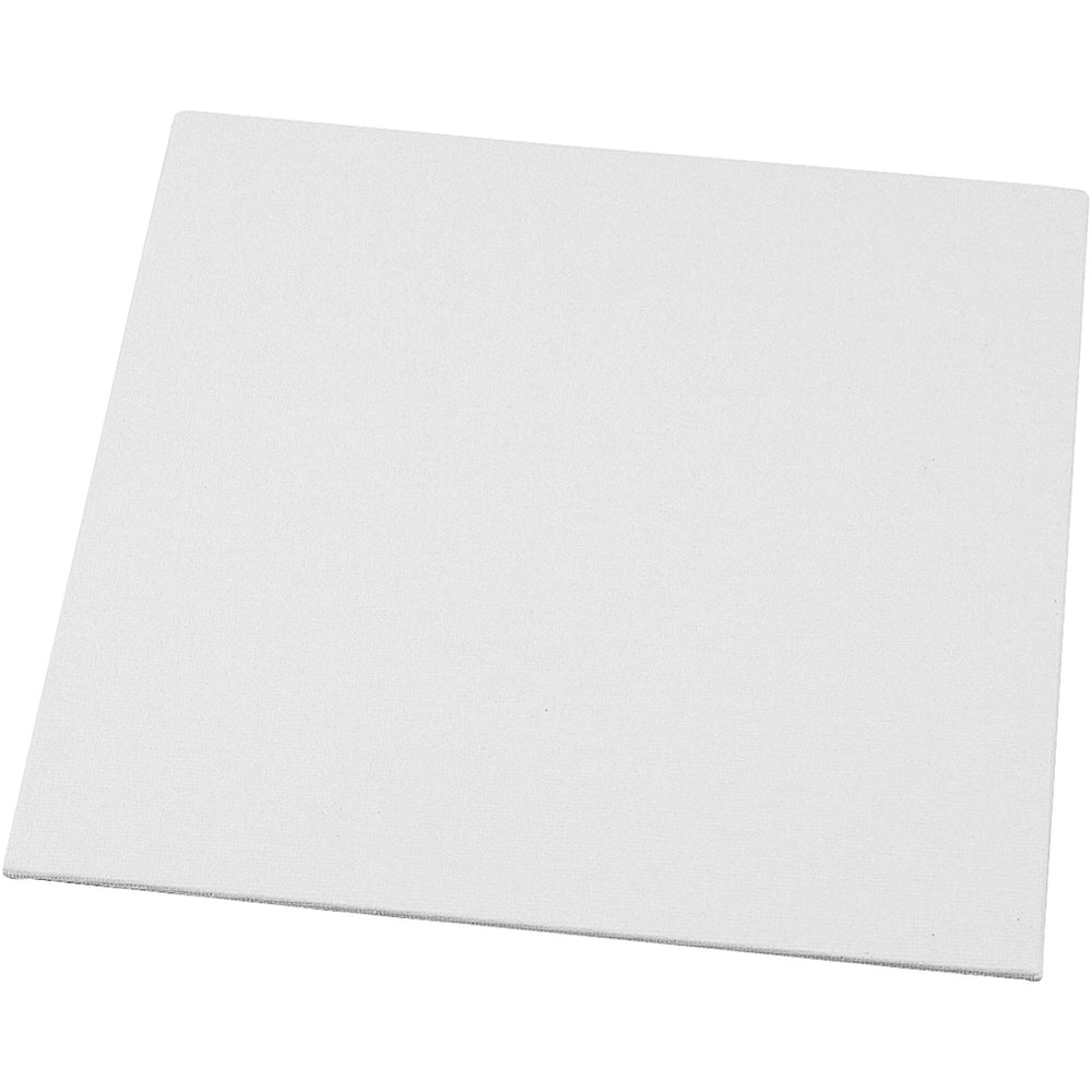 Malerplade, str. 20x20 cm, tykkelse 3 mm, 280 g, hvid, 10 stk./ 1 pk.