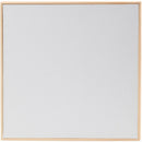 Malerplade med træramme, str. 30x30 cm, 280 g, hvid, 10 stk./ 1 pk.