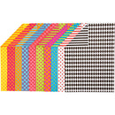 Mønstret Karton, A4, ark 210x297 mm, 250 g, ass. farver, 200 ass. ark/ 1 pk.