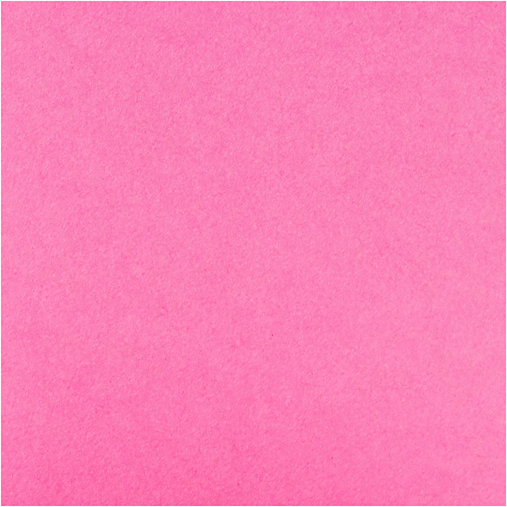 Kort og kuverter, kort str. 10,5x15 cm, kuvert str. 11,5x16,5 cm, 110+220 g, pink, 6 sæt/ 1 pk.
