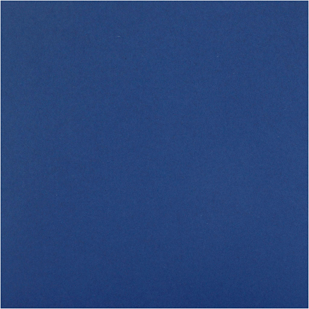 Kort og kuverter, kort str. 15,2x15,2 cm, kuvert str. 16x16 cm, 220 g, blå, 4 sæt/ 1 pk.