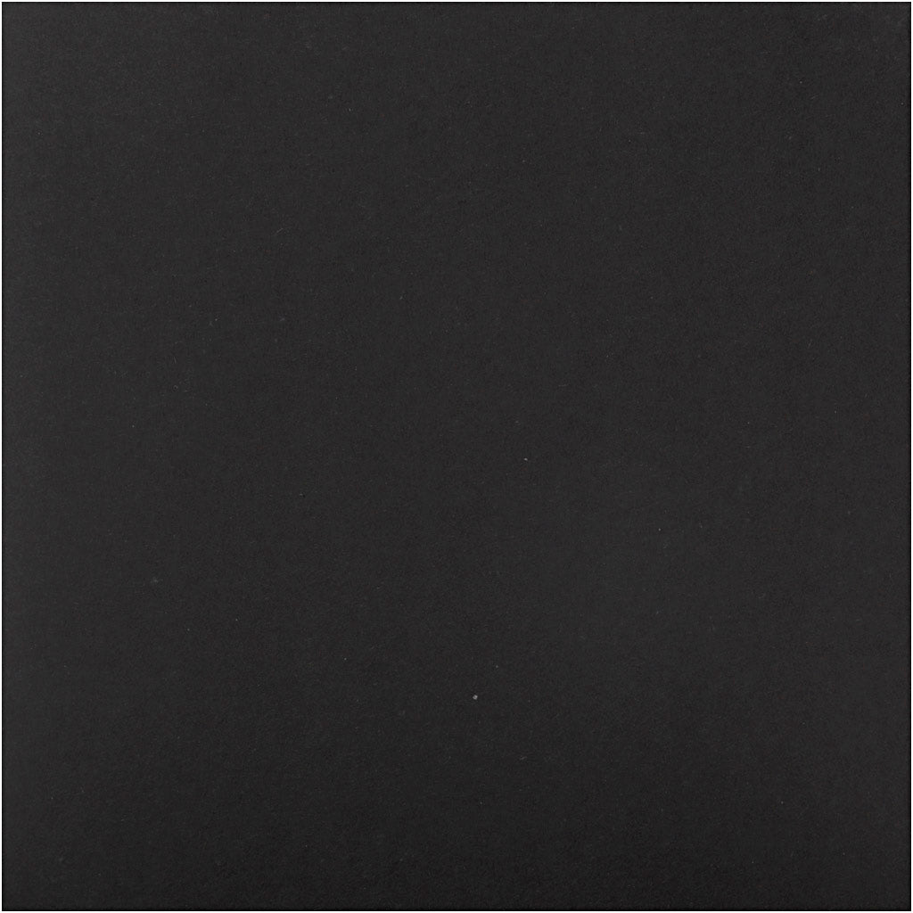 Kort og kuverter, kort str. 15,2x15,2 cm, kuvert str. 16x16 cm, 230 g, sort, 4 sæt/ 1 pk.