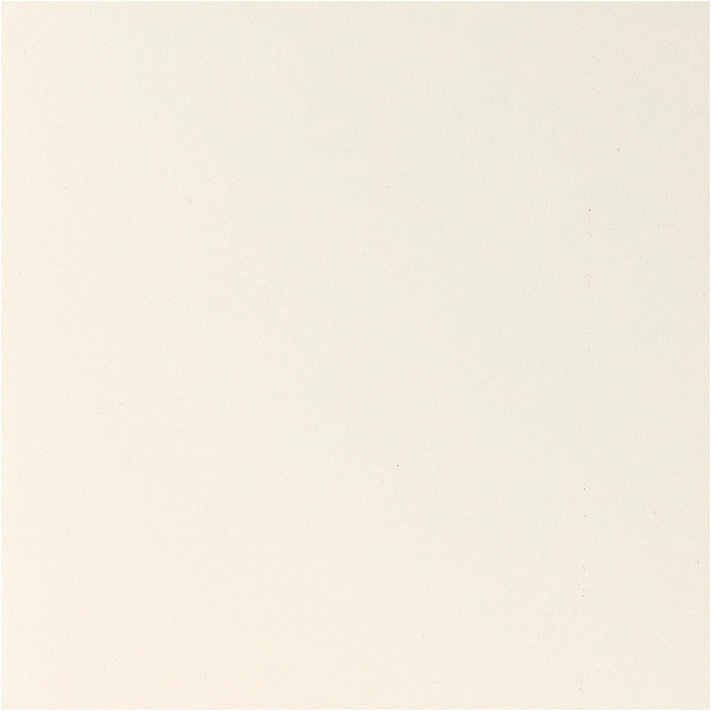 Kort og kuverter, kort str. 12,7x17,8 cm, kuvert str. 13,3x18,5 cm, 220 g, råhvid, 4 sæt/ 1 pk.